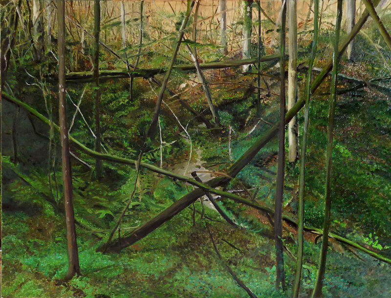 Quadrature - a Paintings by Belaubre Yves